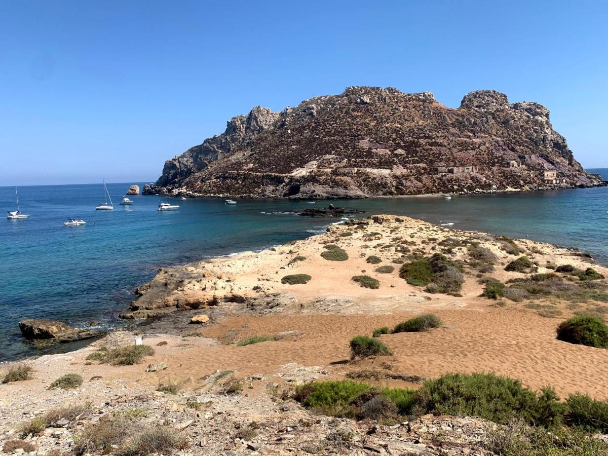 Piso 3 dormitorios en Isla del Fraile con terraza y vistas al mar Águilas Exterior foto