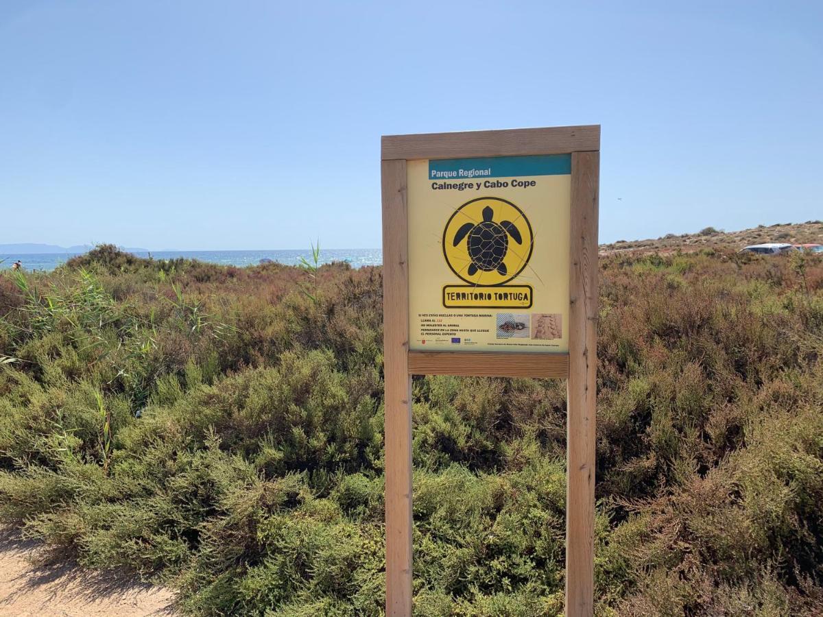 Piso 3 dormitorios en Isla del Fraile con terraza y vistas al mar Águilas Exterior foto